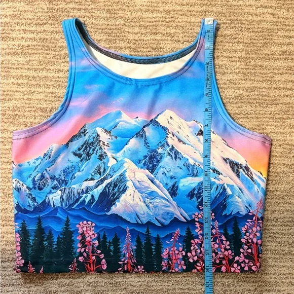 Rachel Pohl Artist Crop Tank Tops - Picture 5 of 8